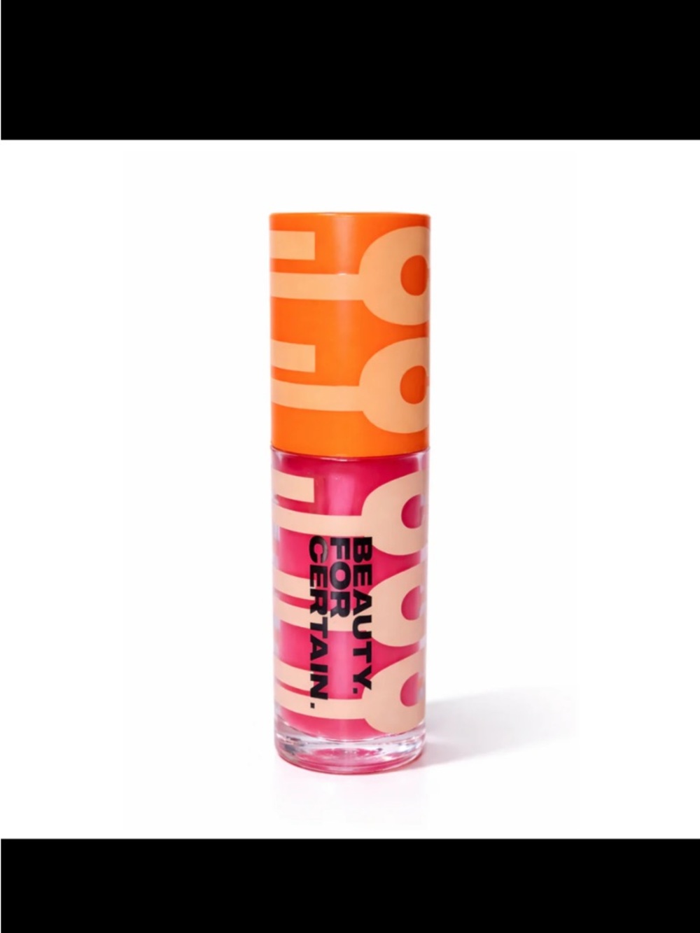 NIB Beauty for Certain Lip Gloss - Vibrant Pink Shine